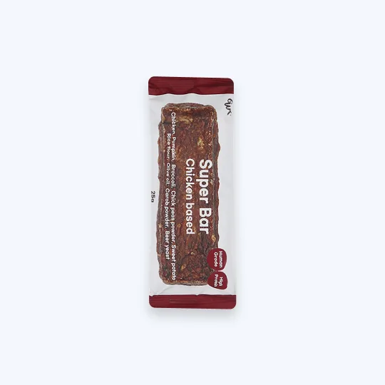 [강아지] 고위드테일 수제간식 슈퍼바 치킨 맛보기용 1개(25g)